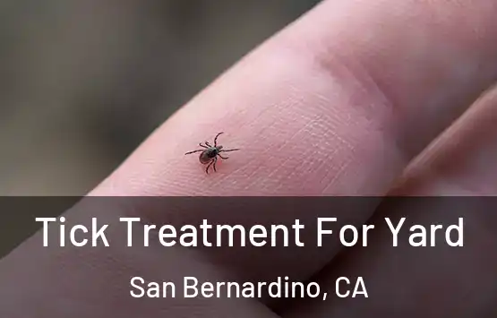  Tick Treatment For Yard San Bernardino, CA